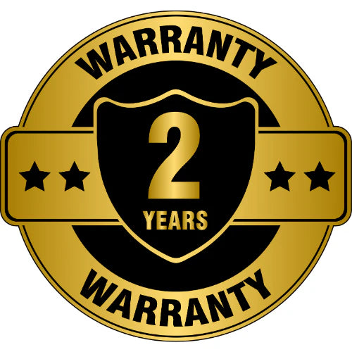 2 Year WARRANTY
