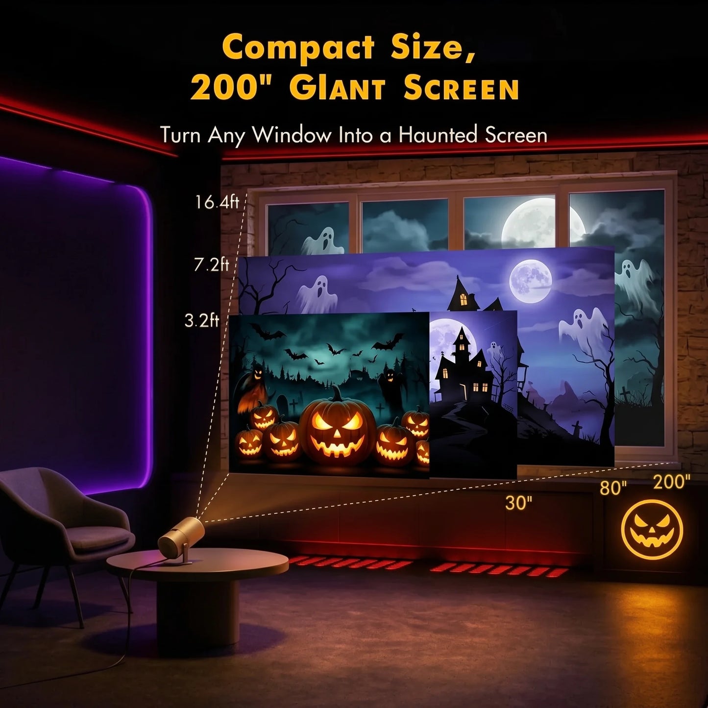 Scream Cast - Projector