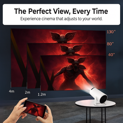 Stranger Cast Projector
